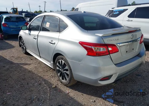 2018 Nissan Sentra Sr из США, поврежденный, VIN 3N1AB7AP6JY313647